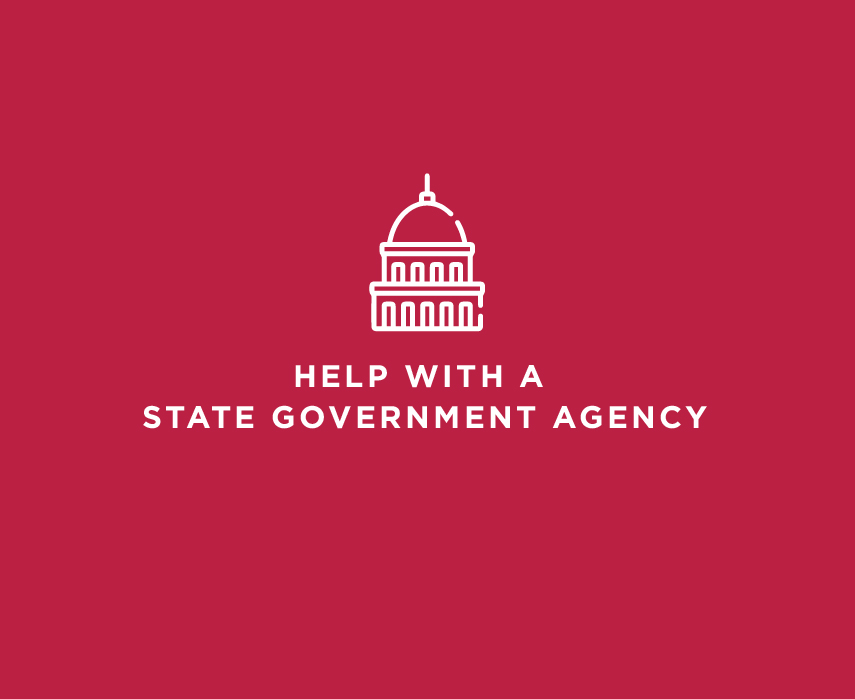 Help with a State Agency
